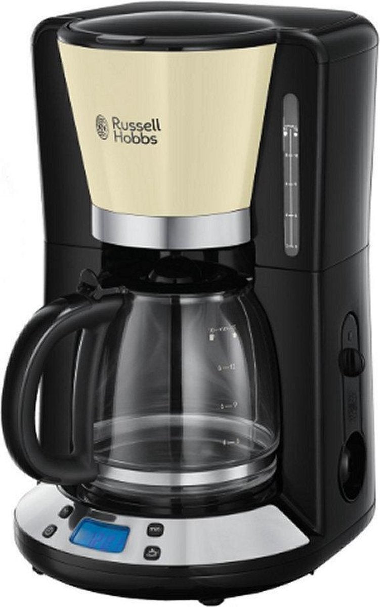 Russell Hobbs 24033-56 Colours Plus+ Koffiezetapparaat met glazen kan - Creme
