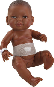Paola Reina Pop Bebito Mulato Venda 45 Cm
