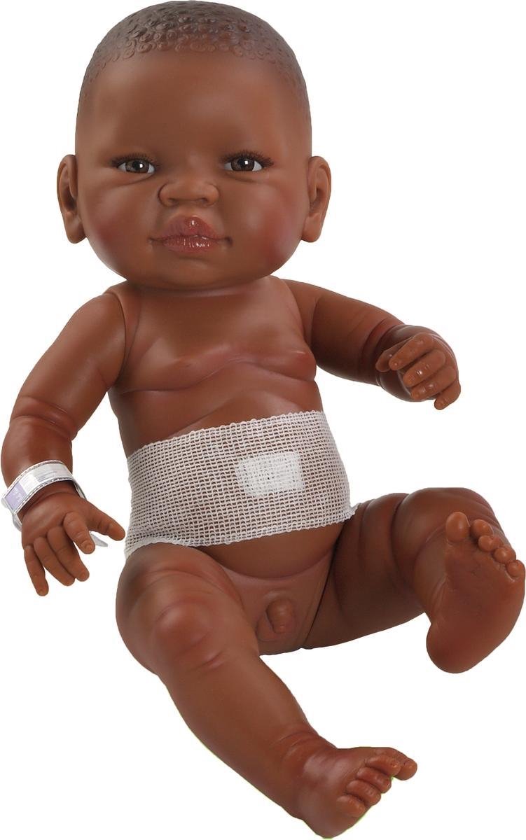 Paola Reina Pop Bebito Mulato Venda 45 Cm