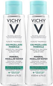 Vichy Pureté Thermale Micellair Water - 2 x 200 ml - Vette huid