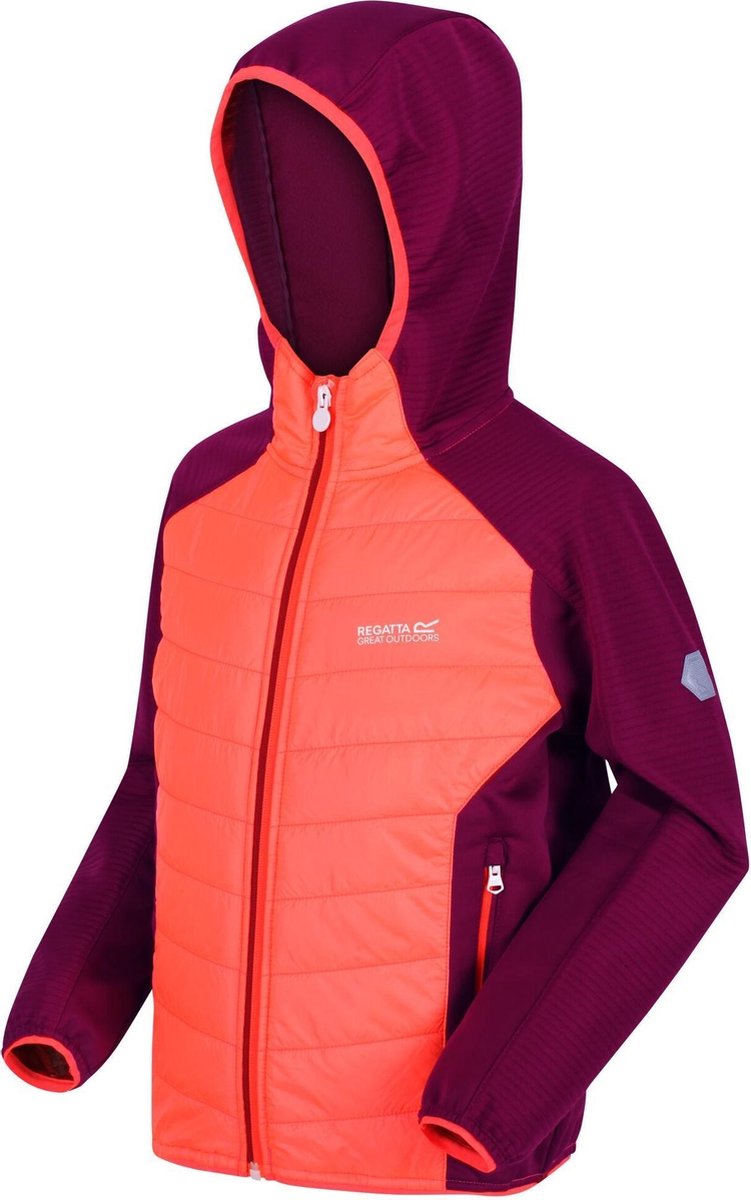 Kielder IV Lichtgewichte Hybrid wandeljas van Regatta met capuchon voor Kinderen