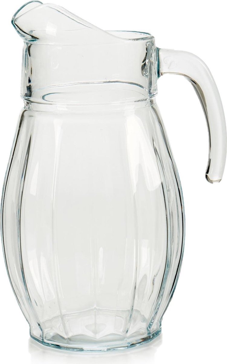 Glazen schenkkan/karaf 1