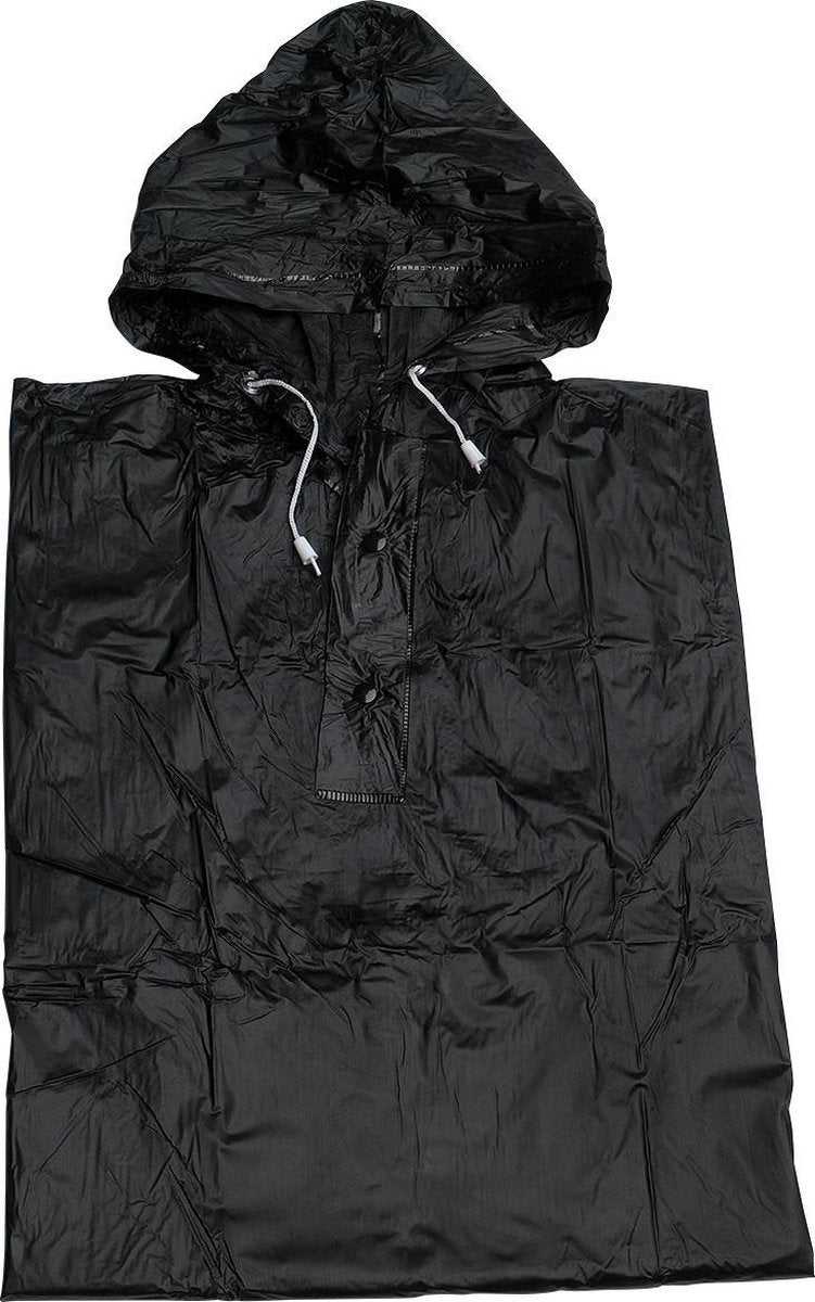 Falcone Regenponcho PVC - Zwart