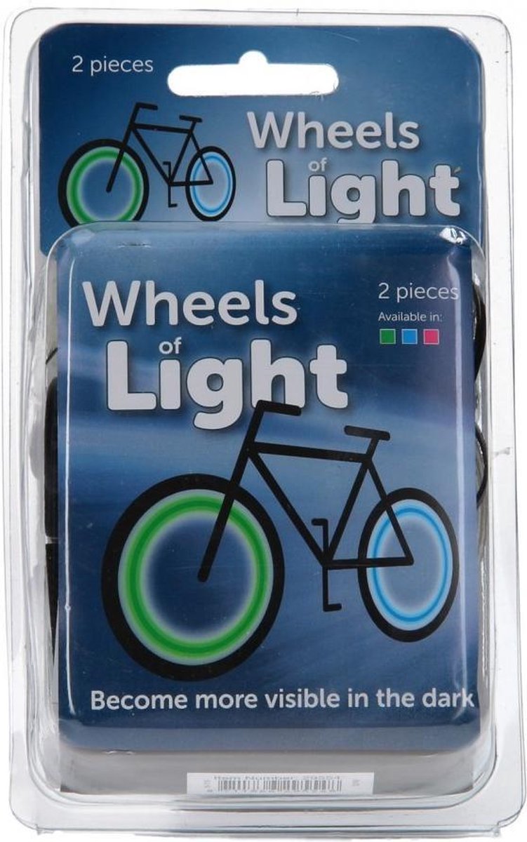 wielverlichting Wheels of Light blauw 2 stuks