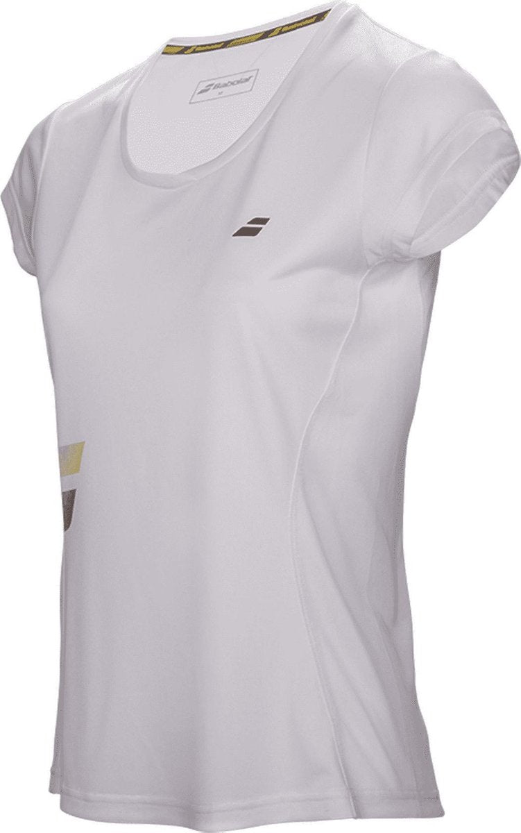 Babolat Core Flag Club Sportshirt - Maat XS - Vrouwen - wit