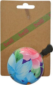 BELLL fietsbel steel Flower-print purple