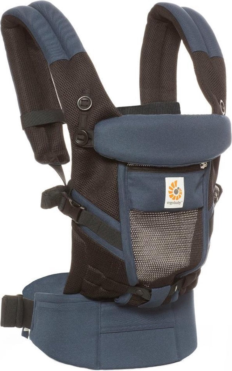 Ergobaby Adapt Cool Air Mesh Draagzak Baby - Raven