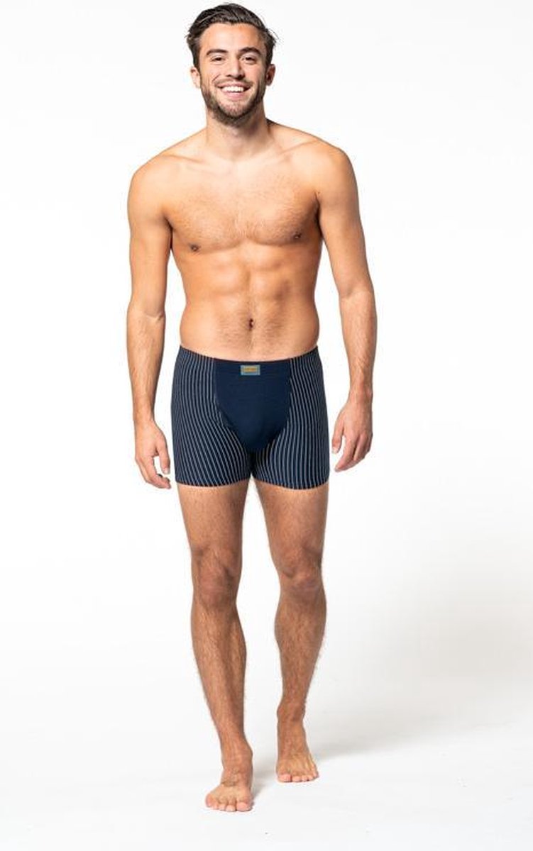 Gentlemen 4-PAK boxershorts donkerblauw XL
