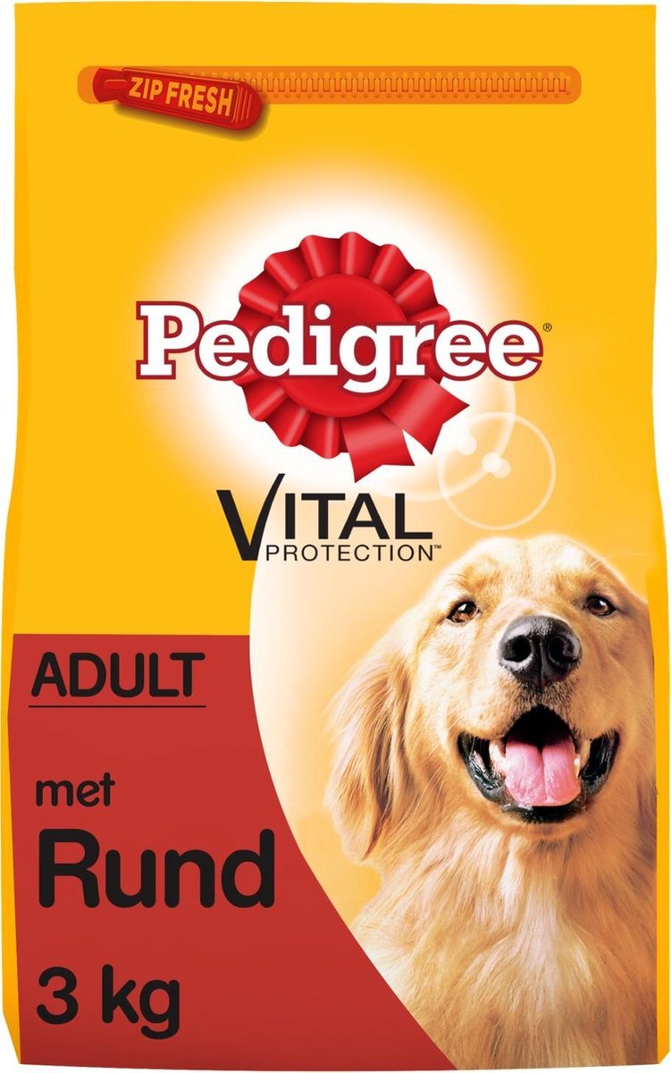 Pedigree Vital Protection Adult - Rund - Hondenvoer - 3 kg