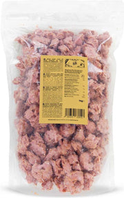 KoRo | Witte chocolade proteïne crunchies met aardbei 1 kg