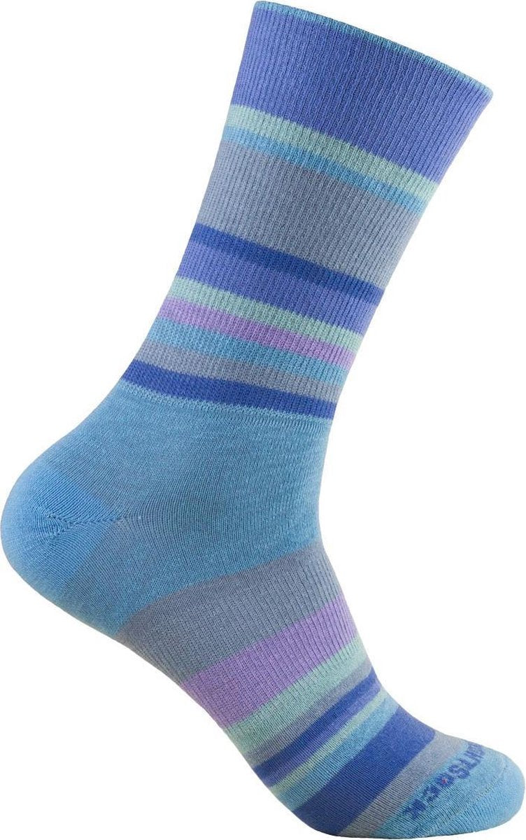 Wrightsock Stride Crew - Licht blauw/Donker blauw - 41-45