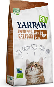 Yarrah Biologisch Kattenvoer Graanvrij Kip - Vis 10 kg