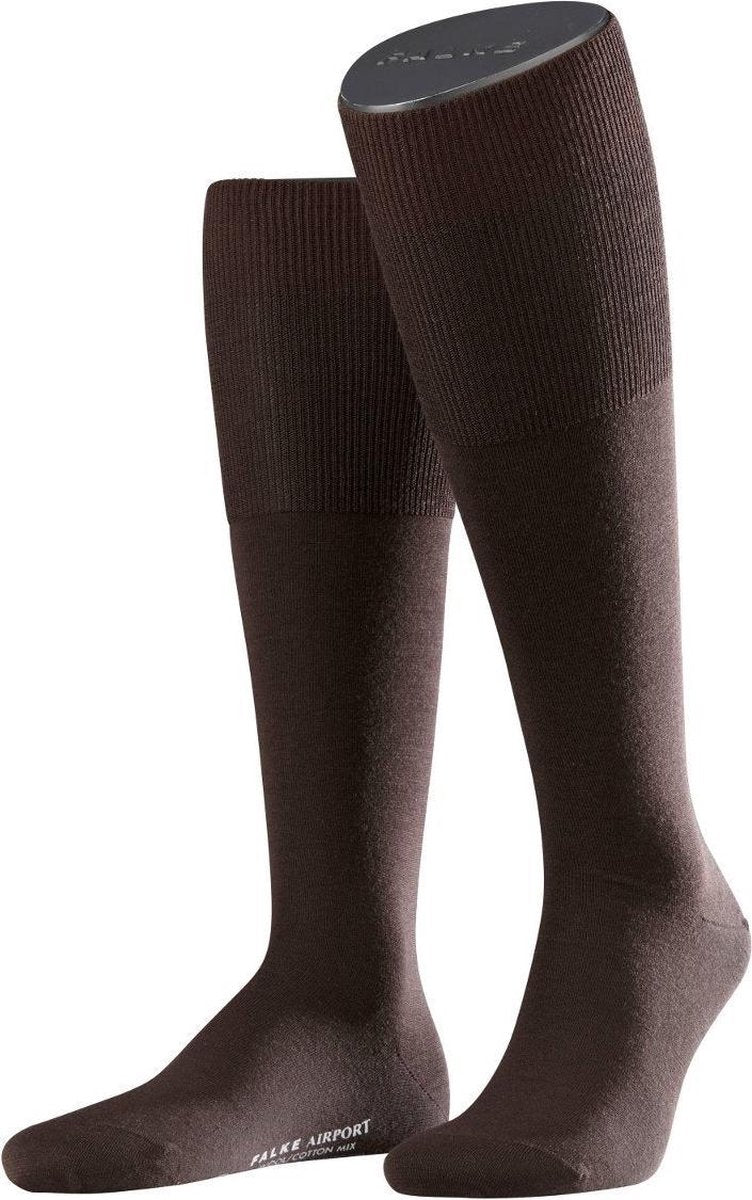 FALKE Airport Kniekous Heren 15435 - Bruin 5930 brown Heren - 47-48