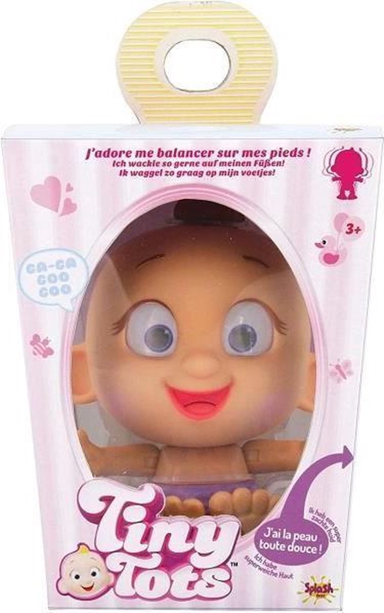 Tiny Tots Babypopje - Paars