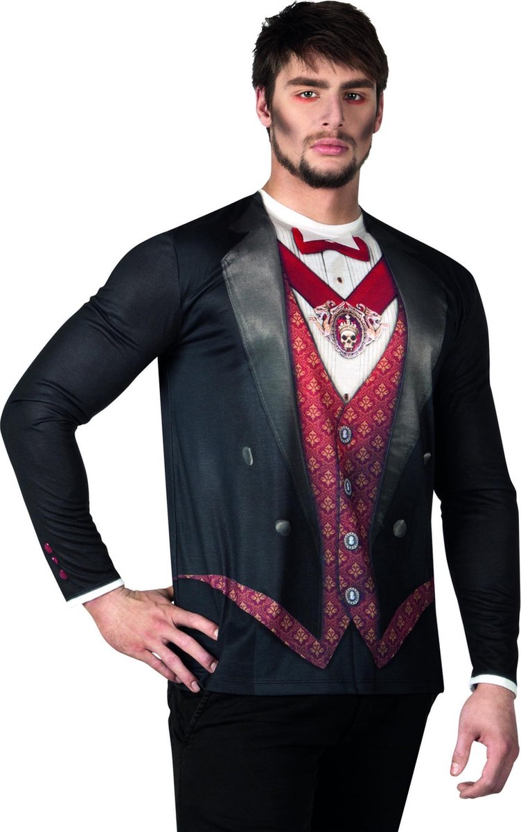 Vampier t-shirt voor mannen - Verkleedkleding - Large