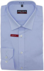 GENTS | Marvelis Overhemd Heren Volwassenen body-fit blauw 0170 Maat 43