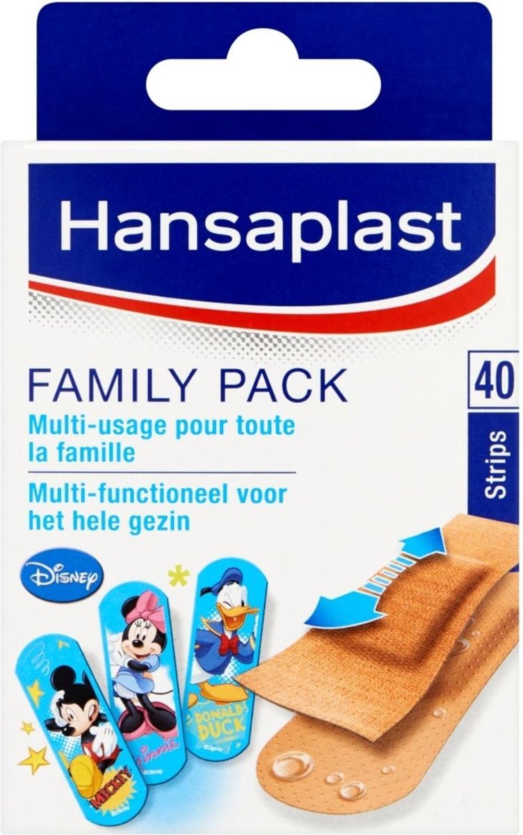 Hansaplast Family Pack Pleisters - 40 strips