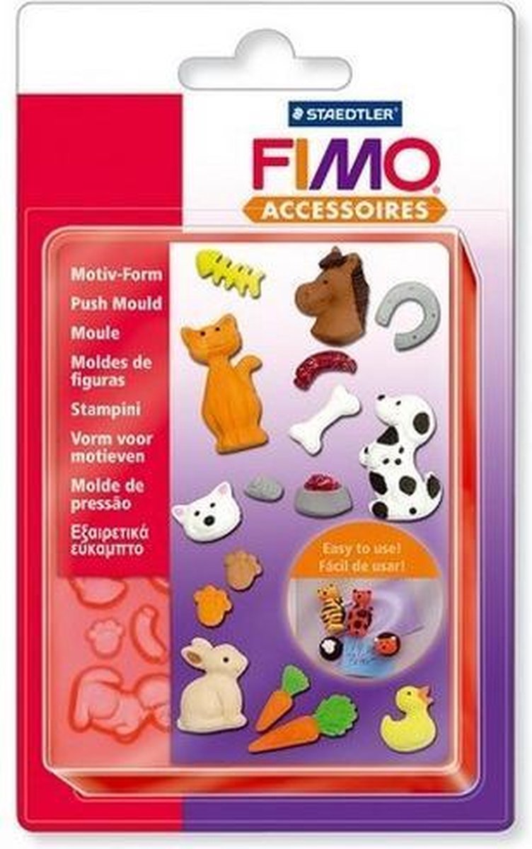 Fimo Push mould huisdier 8725 02