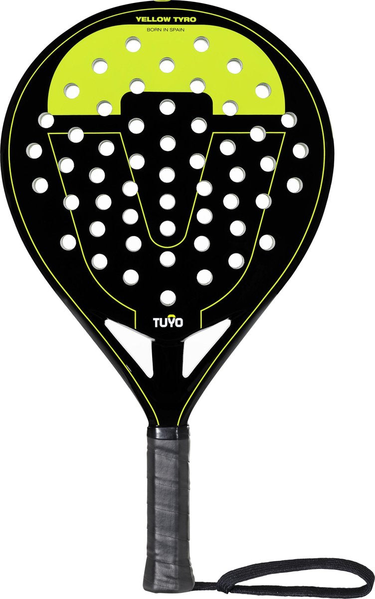 Padelracket - TUYO - Yellow Tyro - beginner - ronde vorm