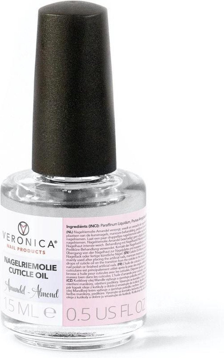Nagelriem olie AMANDEL voor nagelriemen na manicure behandeling / pedicure behandeling.