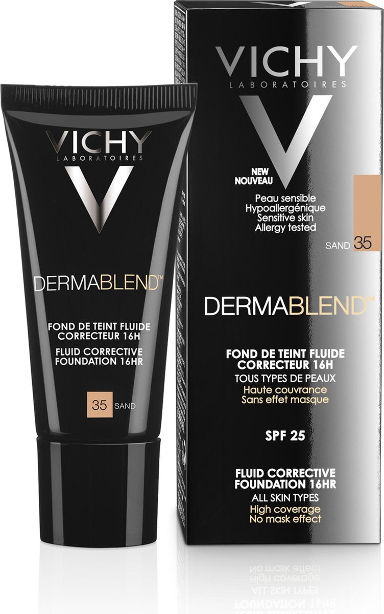 Vichy Dermablend Foundation - Sand 35 - 30ML - Hoge dekking