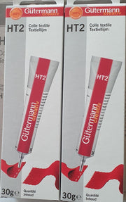 Gütermann Textiellijm HT2 30g. 2 TUBES