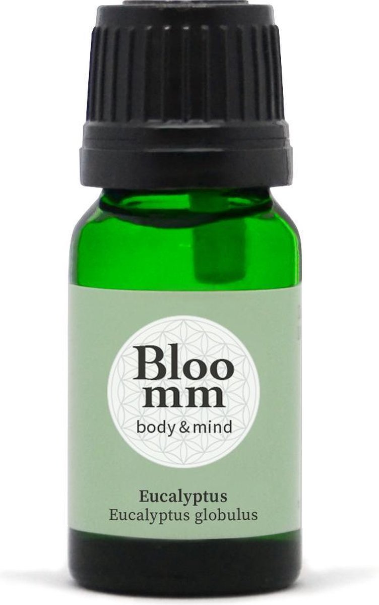 Bloomm Eucalyptus Etherische Olie. Verlicht & Stimuleert. 10ml.