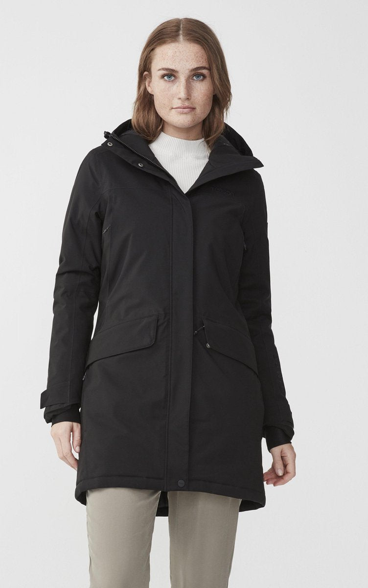 Tenson Hera - Outdoorjas - Dames - Zwart - Maat 44