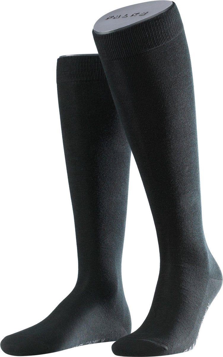 FALKE Family Heren Kniekous 15645 - Zwart 3000 black Heren - 47-50