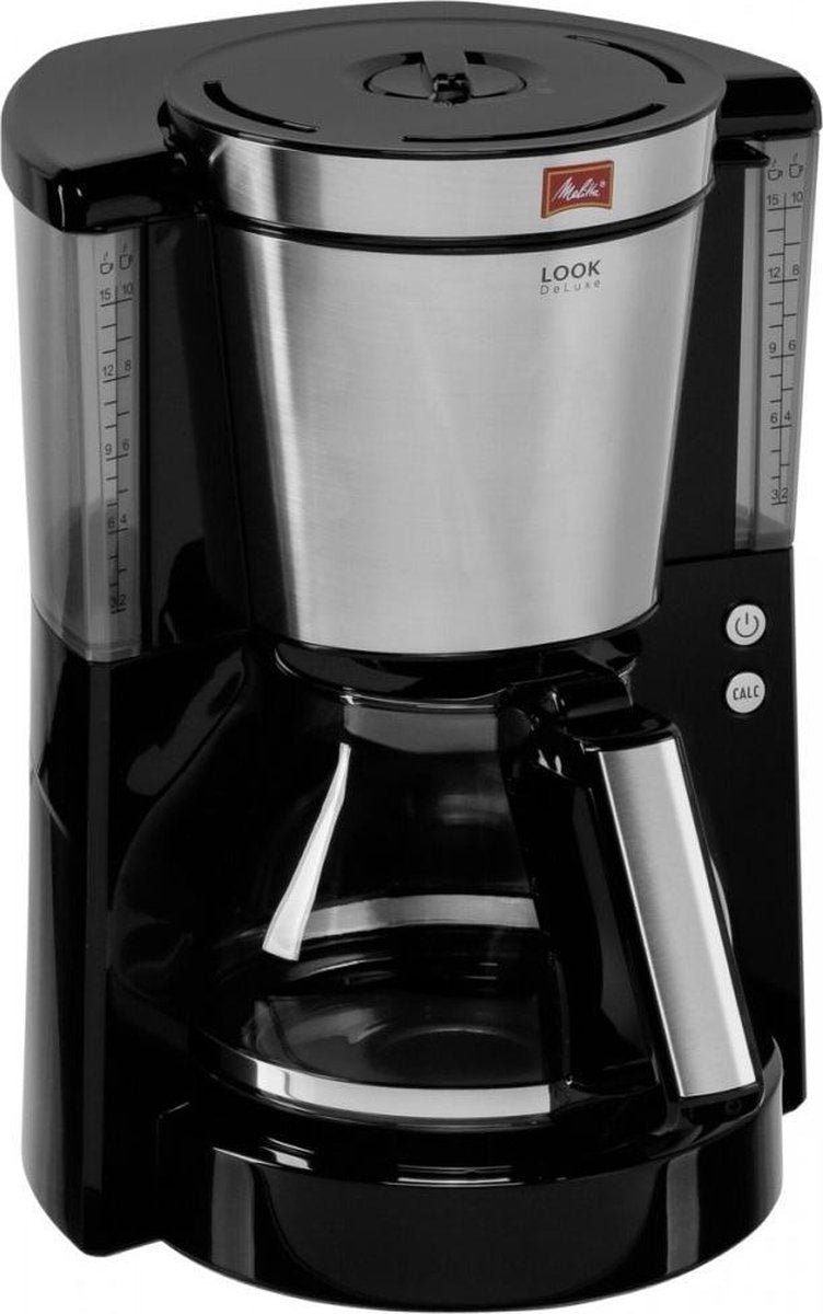 Melitta Look IV Deluxe - Filter-koffiezetapparaat - Zwart