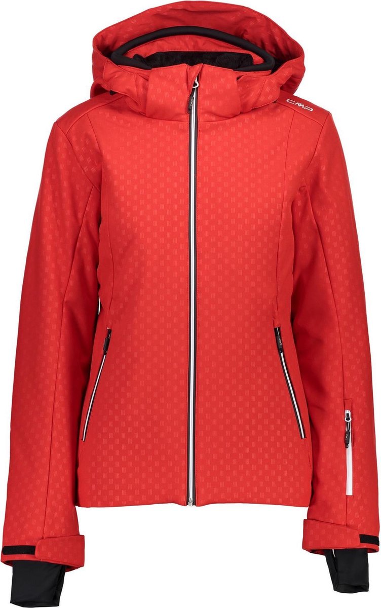 CMP Misurina  Wintersportjas - Maat 44  - Vrouwen - rood/zwart/wit
