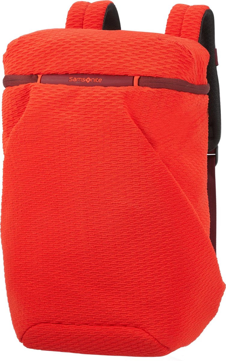 Samsonite Rugzak Met Laptopvak - Neoknit Laptop Backpack M Fluo Red/Port