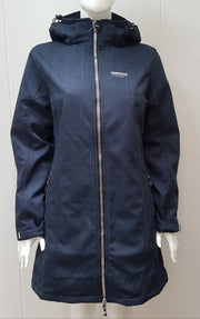 Nordberg softshell winterjas Kjerstin navy melange - maat L