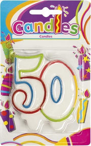 Verjaardagskaars - 50 jaar