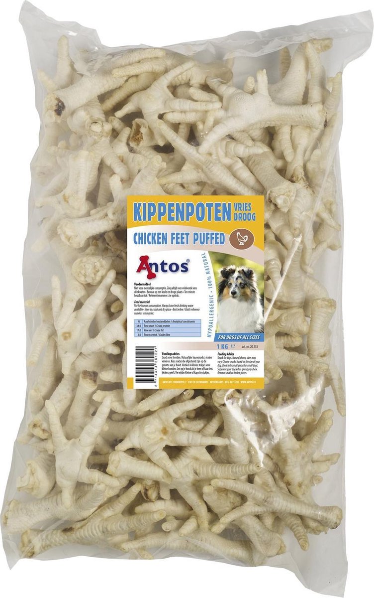 Antos Kippenpoten Gepoft Kip 1 kg