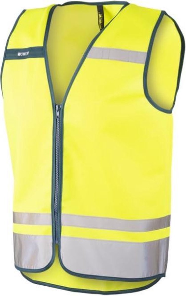Wowow Veiligheidshesje Amsterdam Polyester Geel Maat L