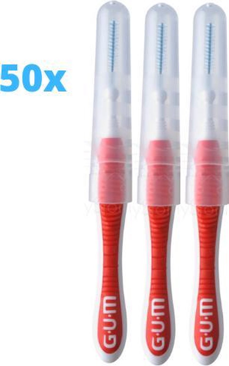 Gum Travler Ragers 0.8mm Rood - 50 stuks