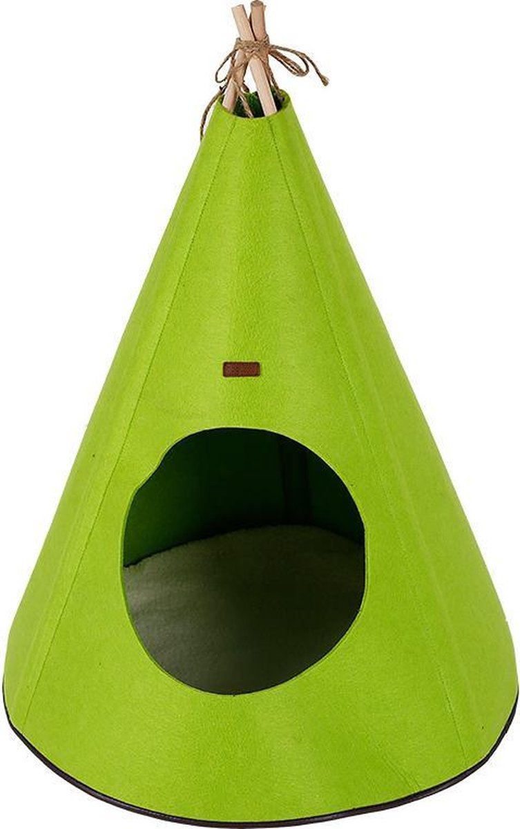 Honden tent of katten tent iglo tippie wigwam - GROEN