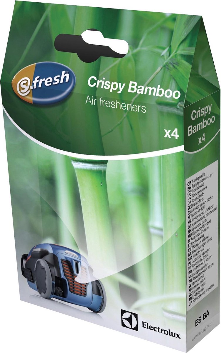 AS BA S-FRESH Crispy Bamboo stofzuiger geurkorrels