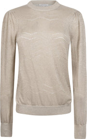 Tramontana | Gebreide Trui | Champagne | Maat L | Trui Dames