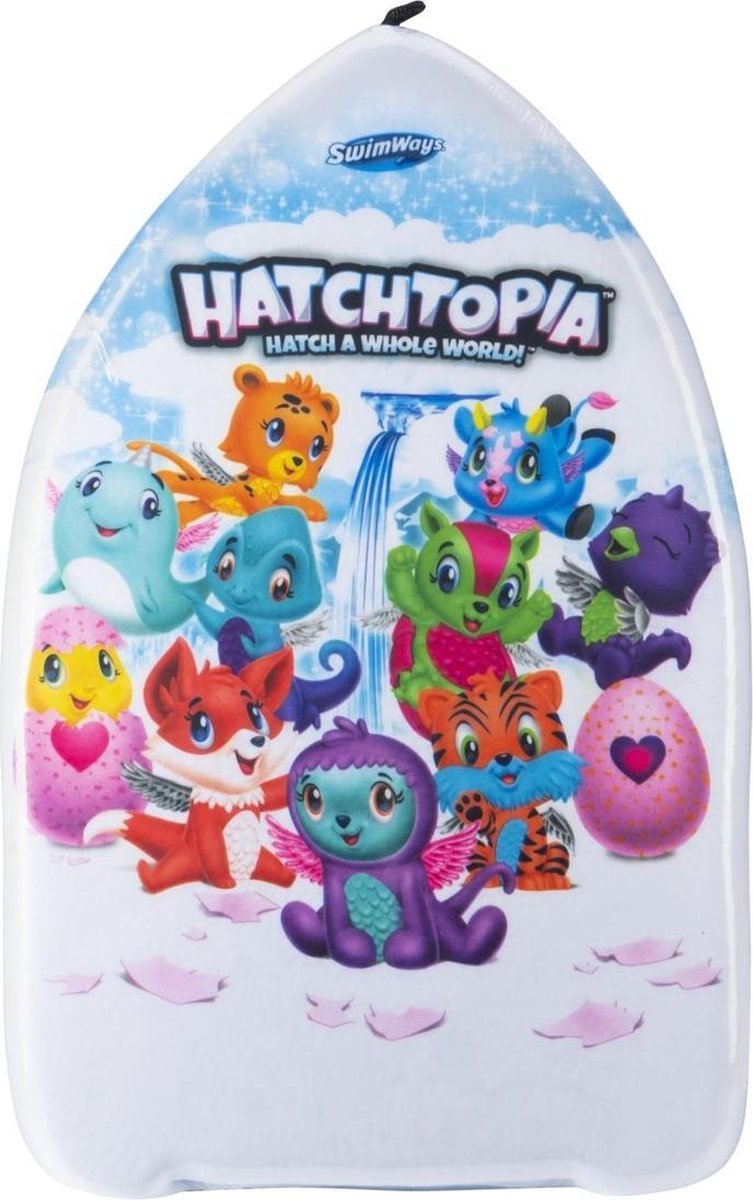 Swimways Hatchimals - Kickboard zwemplank - 26 x 42cm
