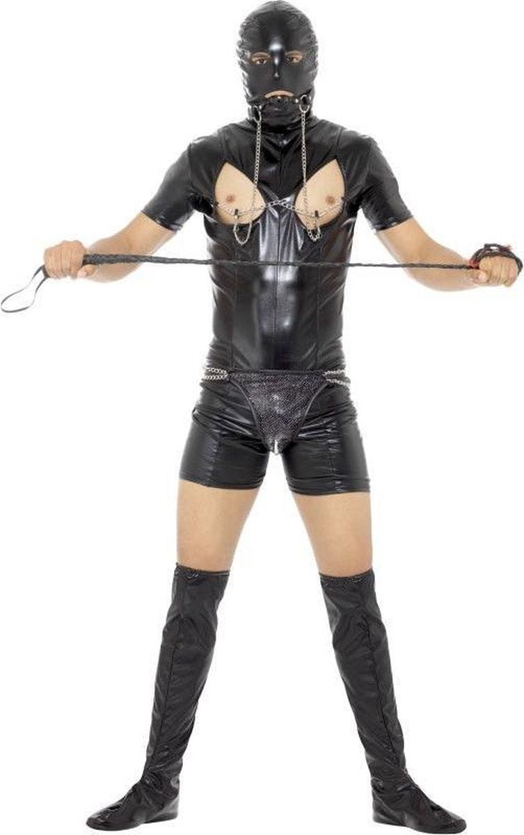 Bondage Gimp Costume with Bodysuit