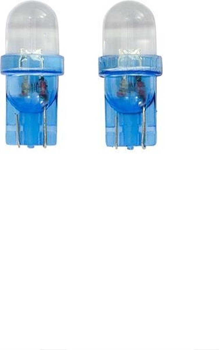 AutoStyle T-10 LED Lampen 12V Blauw