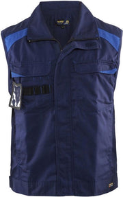 Blåkläder 3164-1800 Werkvest Industrie Ongevoerd Marineblauw/Korenblauw maat M