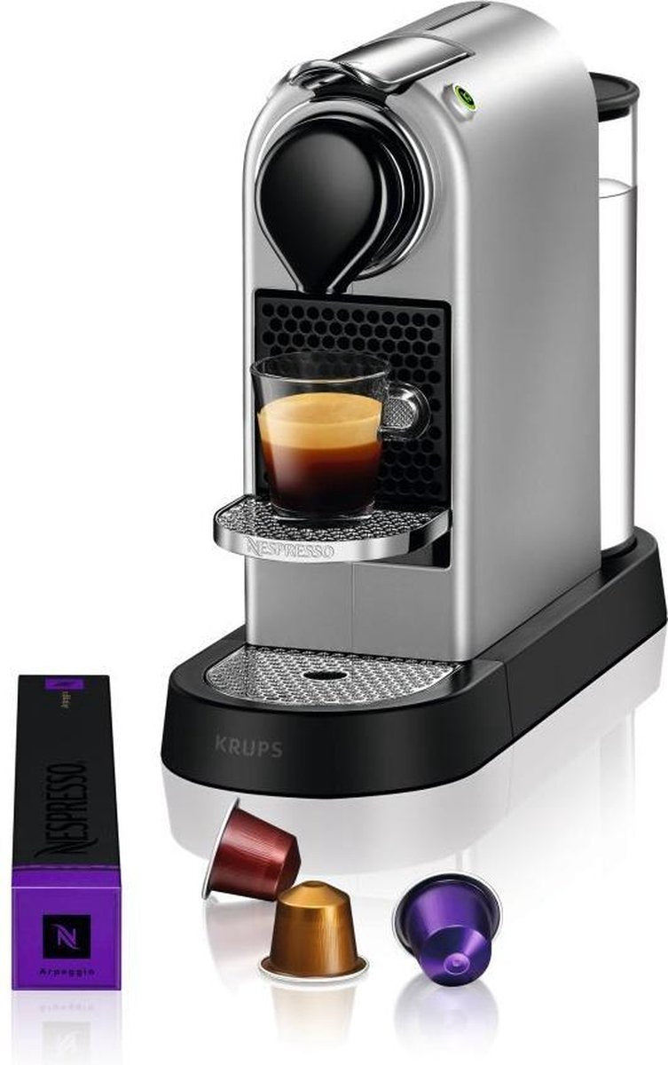 Krups Nespresso Citiz XN741B10 - Koffiecupmachine - Zilver
