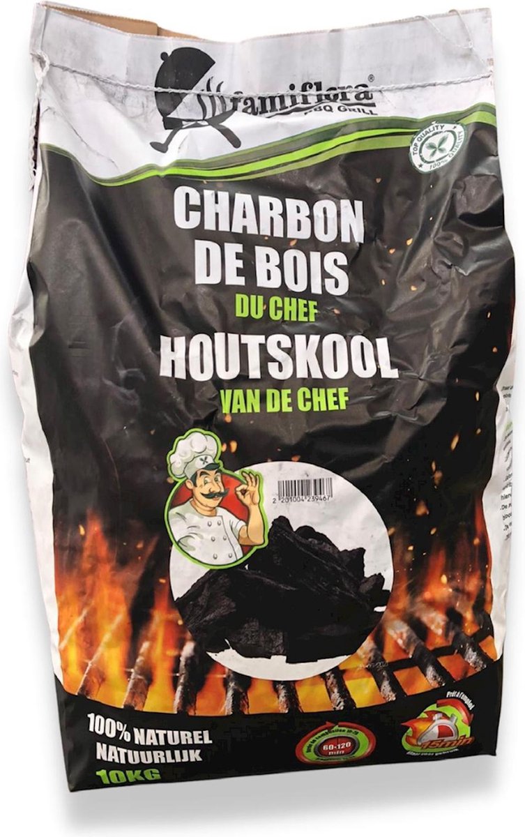 Famigrill houtskool van de chef - 10kg