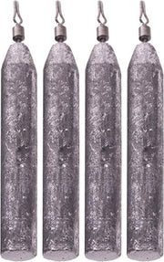 DLT Dropshot Lead - 21g - 4 Stuks - Grijs
