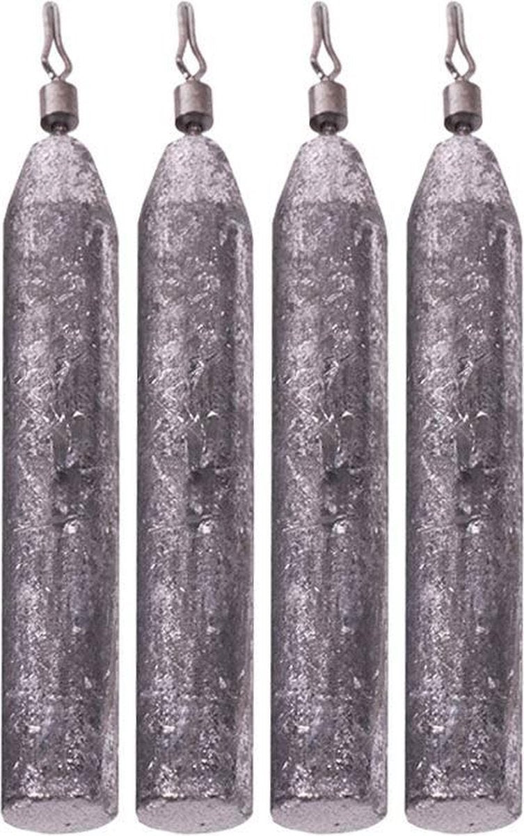 DLT Dropshot Lead - 21g - 4 Stuks - Grijs