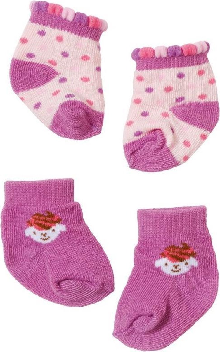 Baby Annabell Poppensokjes Voor Pop Tot 46 Cm Paars