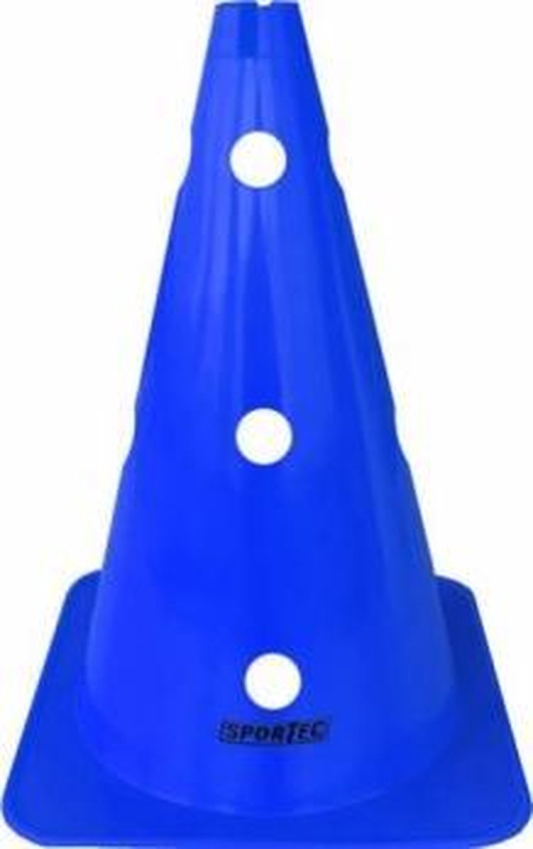 Multifunctionele afbakenkegel - blauw - pion